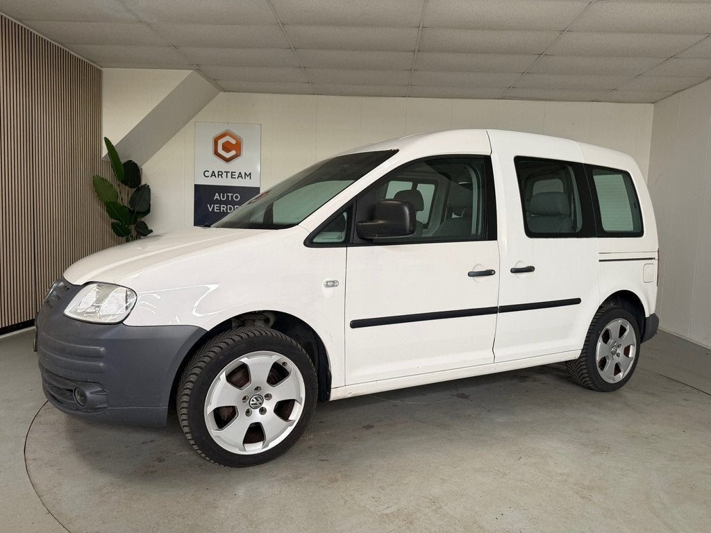 Volkswagen Caddy 1.4 Optive Comfort 5p. Airco, LMV, Trekhaak, Auto's, Volkswagen, Bedrijf, Te koop, Overige modellen, ABS, Airbags