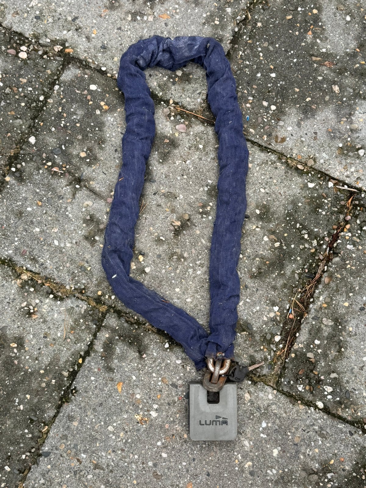 Luma ketting slot, Ophalen, Gebruikt