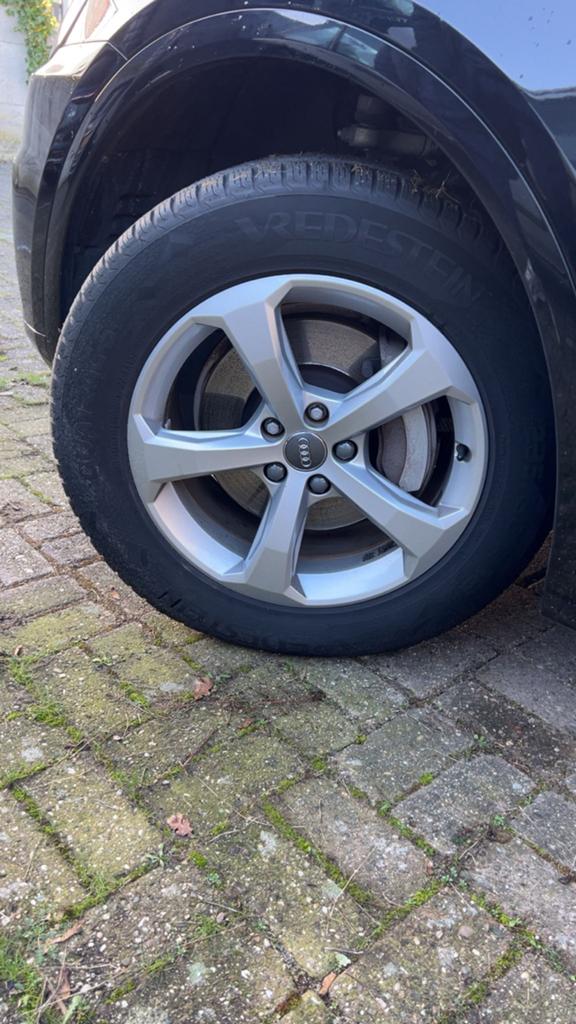 Audi Q5 Velgenset met vredestein All-Season Banden, Auto-onderdelen, Banden en Velgen, 18 inch, Gebruikt, Banden en Velgen, Ophalen of Verzenden