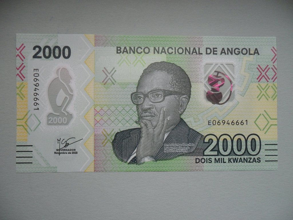 Angola #163b [2023] / 2000 kwanzas UNC, Verzenden, Overige landen, Los biljet