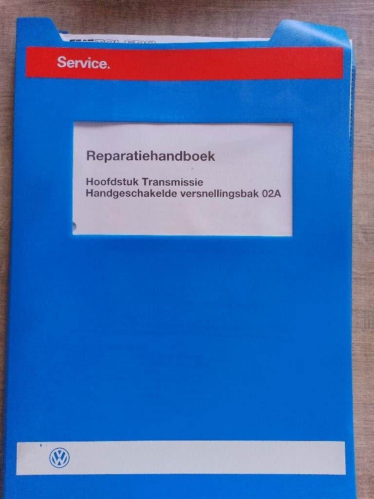 Vw Seat dealer werkplaatsboek versnellingsbak 02A ( Golf 3, Ophalen of Verzenden, Gelezen, Volkswagen