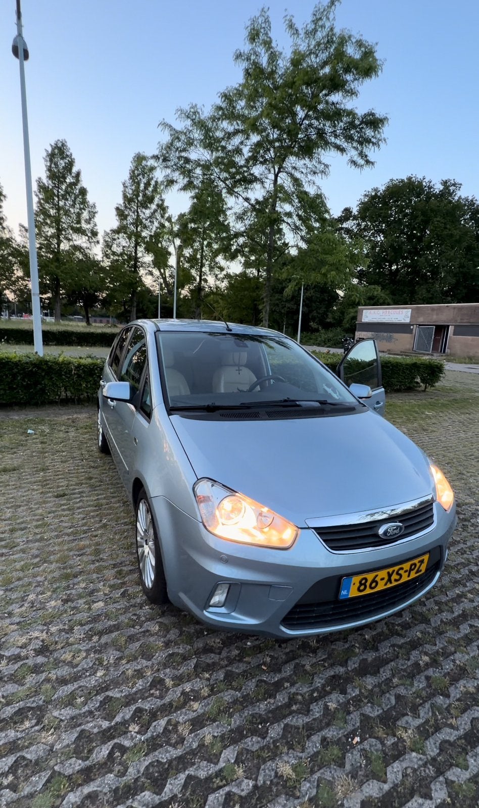 Ford C-Max 2.0 107KW AUT 2007 Blauw, Auto's, 145 pk, 4 cilinders, Blauw, Origineel Nederlands