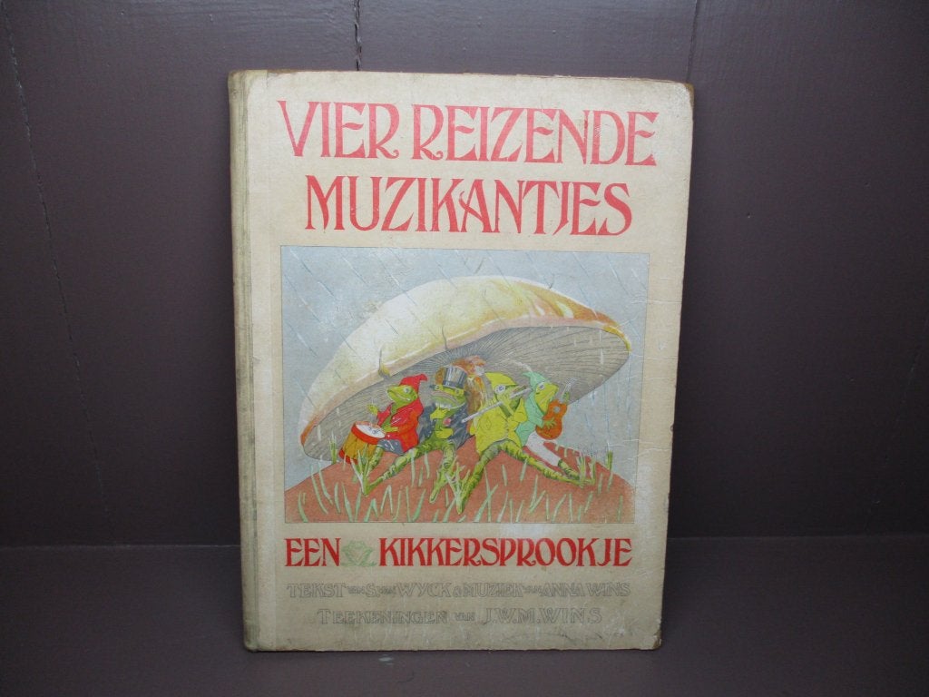 Vier reizende muzikantjes, Sarah van Wijck, Ophalen of Verzenden, Zo goed als nieuw