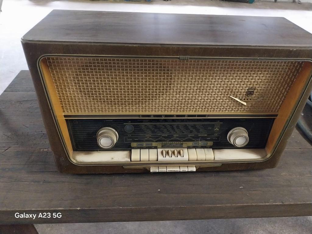 Oude Radio, Muziek en Instrumenten, Ophalen, Gebruikt