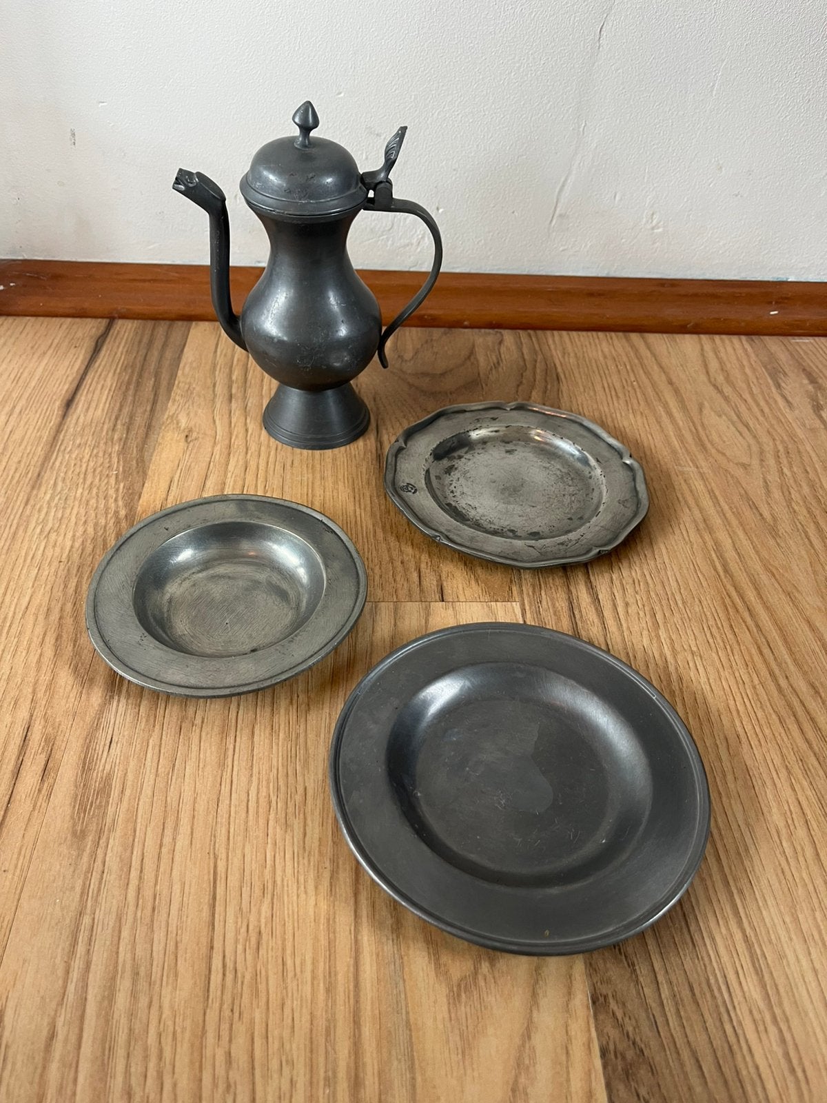 Tin servies, Antiek en Kunst, Ophalen of Verzenden