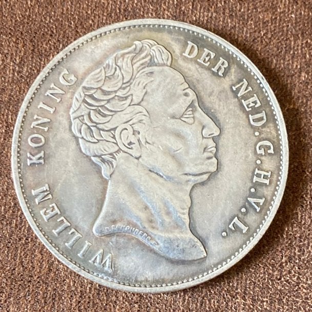 Rijksdaalder Nederland Prins Willem I uit 1840, Postzegels en Munten, Munten | Nederland, Ophalen of Verzenden, Koning Willem I