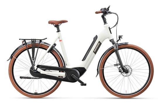 Batavus Altura power pro wit dames 56cm 28inch, 55 tot 59 cm, Nieuw, Batavus