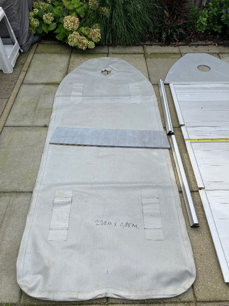 Foto 4 van airdeck en alluminium vloer voor rubberboot