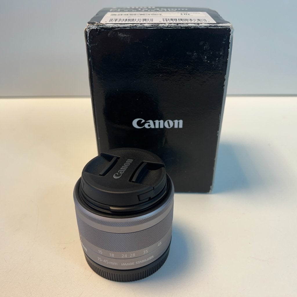 Canon 15-45mm 3.5-6.3 IS STM Lens | Voor M series, Canon, Zo goed als nieuw, Support@canon.com, 30-2, Shimomaruko 3-chome, Ohta-ku
Tokyo 146-8501
Japan