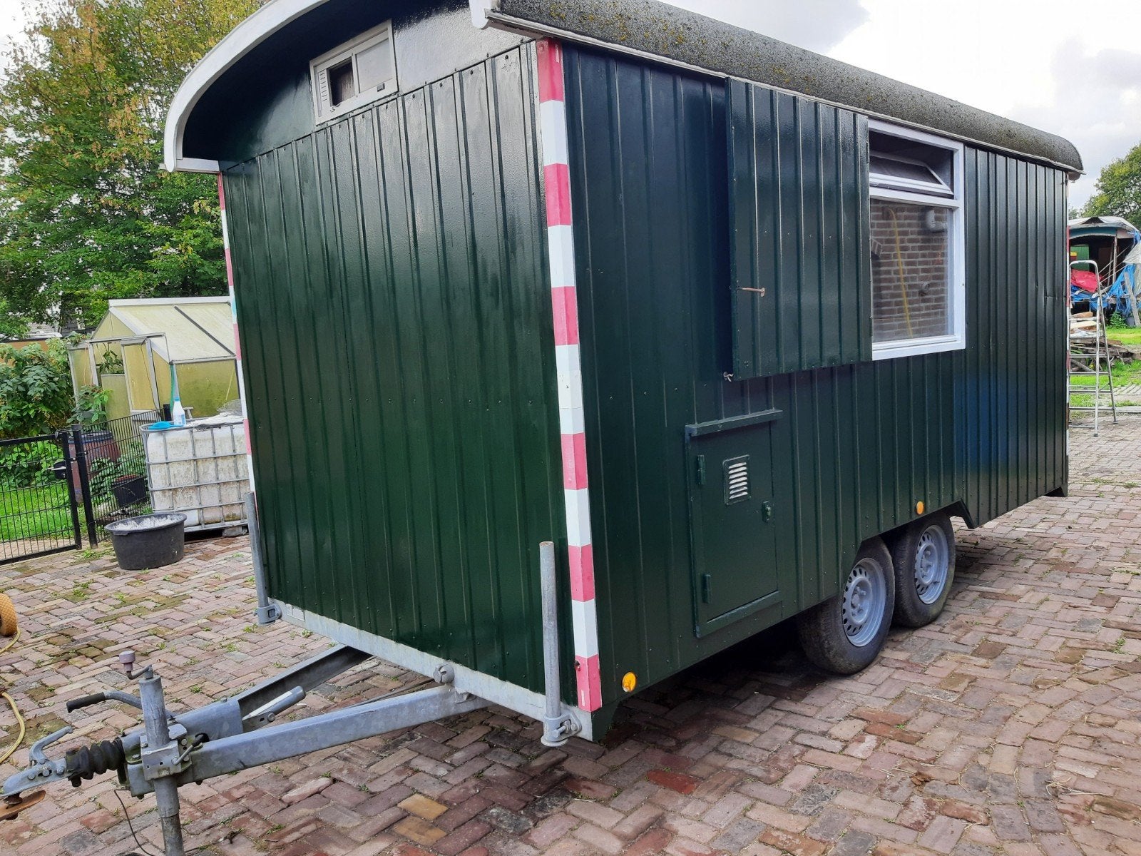 schaftkeet snelverkeer keet B&B pipowagen kantoor camping, Ophalen of Verzenden, Bouwkeet, Bouwkeet, Pipowagen