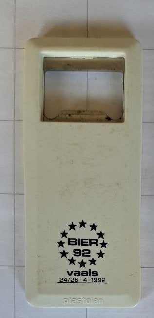 Foto 2 van Brand Bier Flesopener Plastic/Bier 92 Vaals