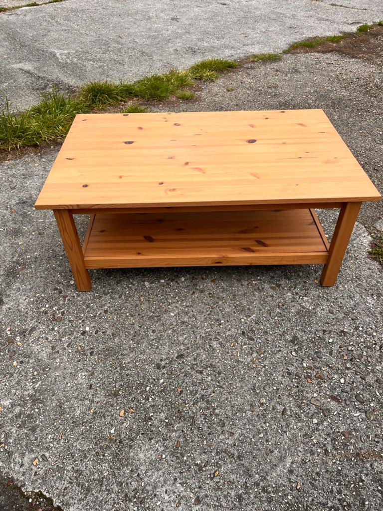 Ikea salontafel, Ophalen, 100 tot 150 cm, 50 tot 100 cm, Zo goed als nieuw