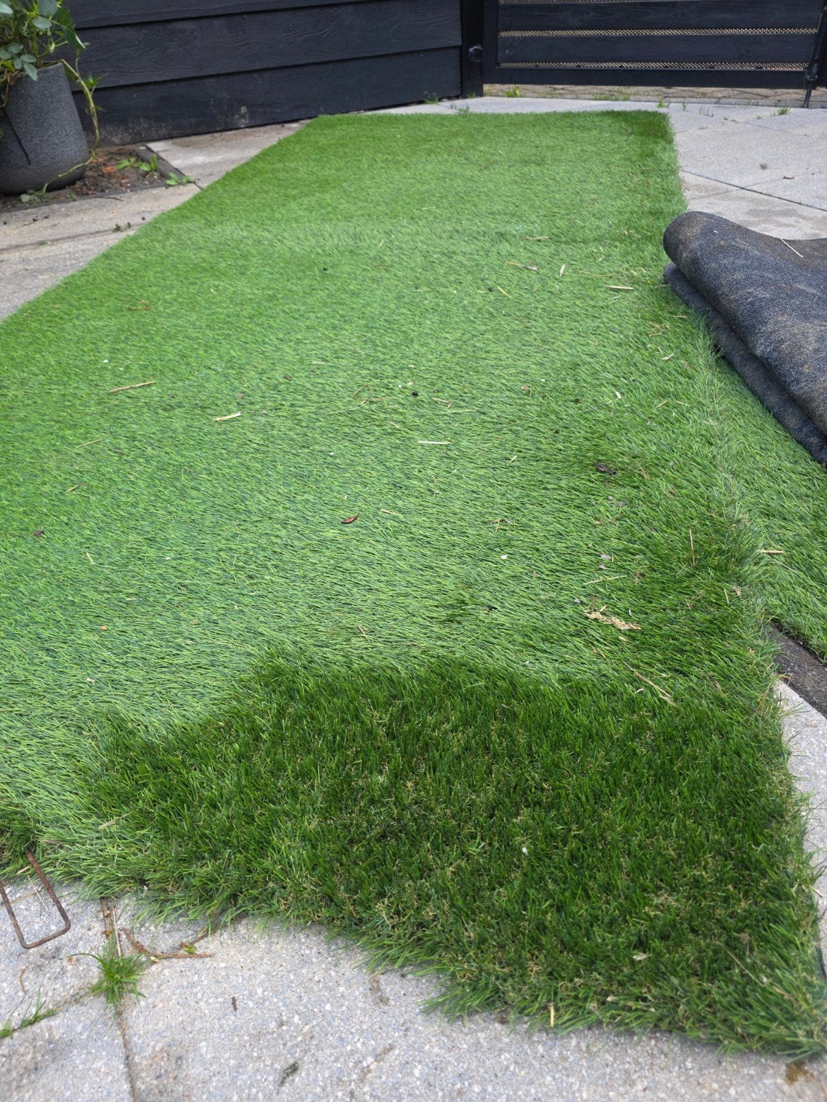 Kunstgras 2.5 m2, Ophalen, Minder dan 10 m²