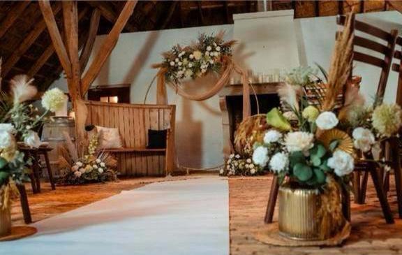 Decoratie huren bruiloft| bloemen bruiloft| trouwdecoratie, Ophalen, Nieuw, Geboorte of Huwelijk