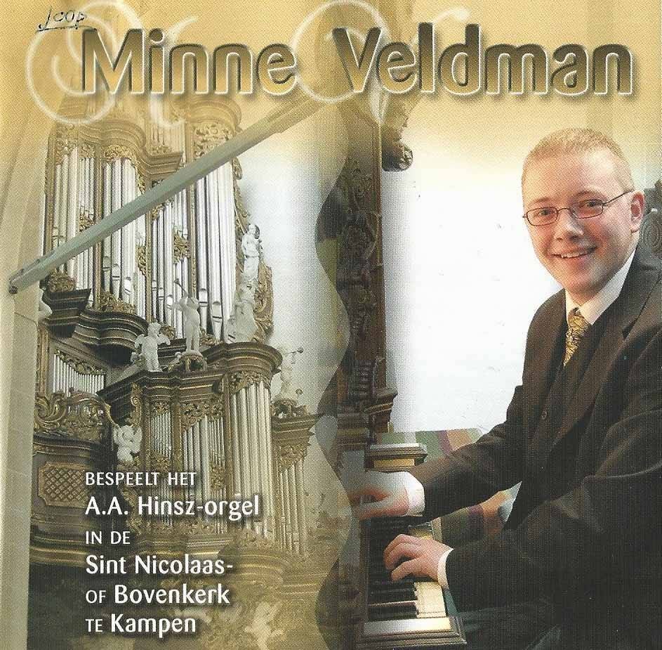 OrgelCD: Minne Veldman - Bespeelt het A.A. Hinsz-orgel Boven, Ophalen of Verzenden, Zo goed als nieuw, Instrumentaal, Orgel