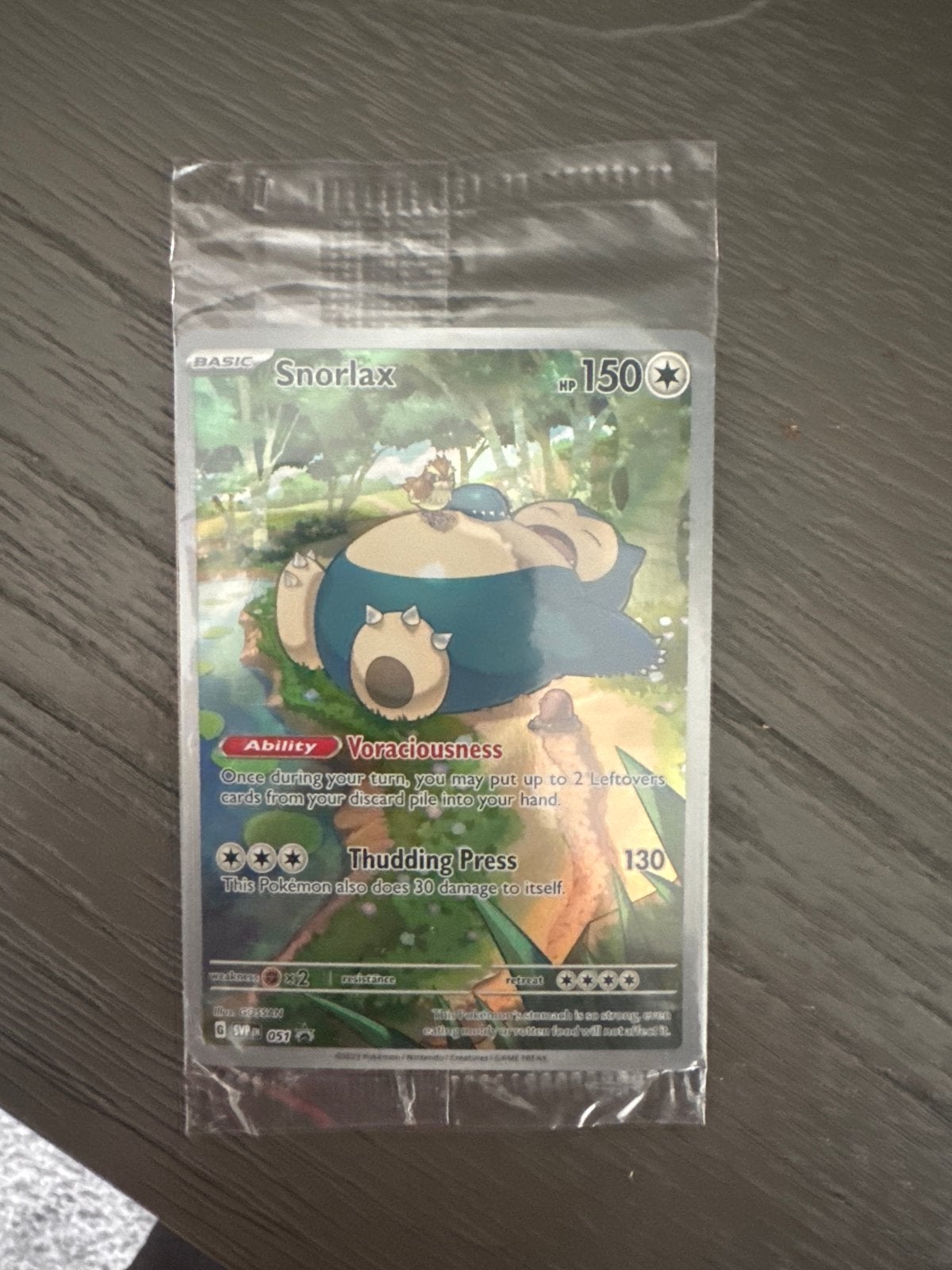 Gesealde Snorlax Pokémon kaart, Hobby en Vrije tijd, Verzamelkaartspellen | Pokémon, Ophalen of Verzenden, Nieuw, Losse kaart