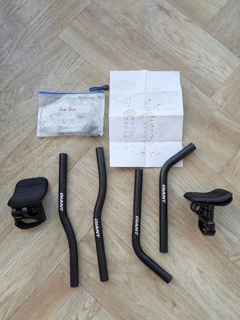 Giant Contact Aero Clip-On Stuur (Propel Disc), Stuur, Racefiets, Zo goed als nieuw, Giant