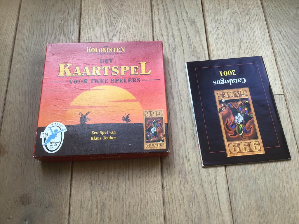 Kaartspel de kolonisten van Catan compleet., Hobby en Vrije tijd, Gezelschapsspellen | Kaartspellen, Ophalen of Verzenden, Zo goed als nieuw