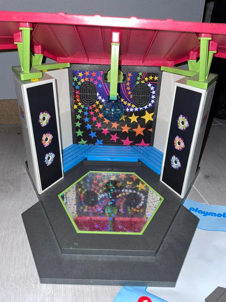 Playmobil mini disco, Ophalen, Zo goed als nieuw, Complete set
