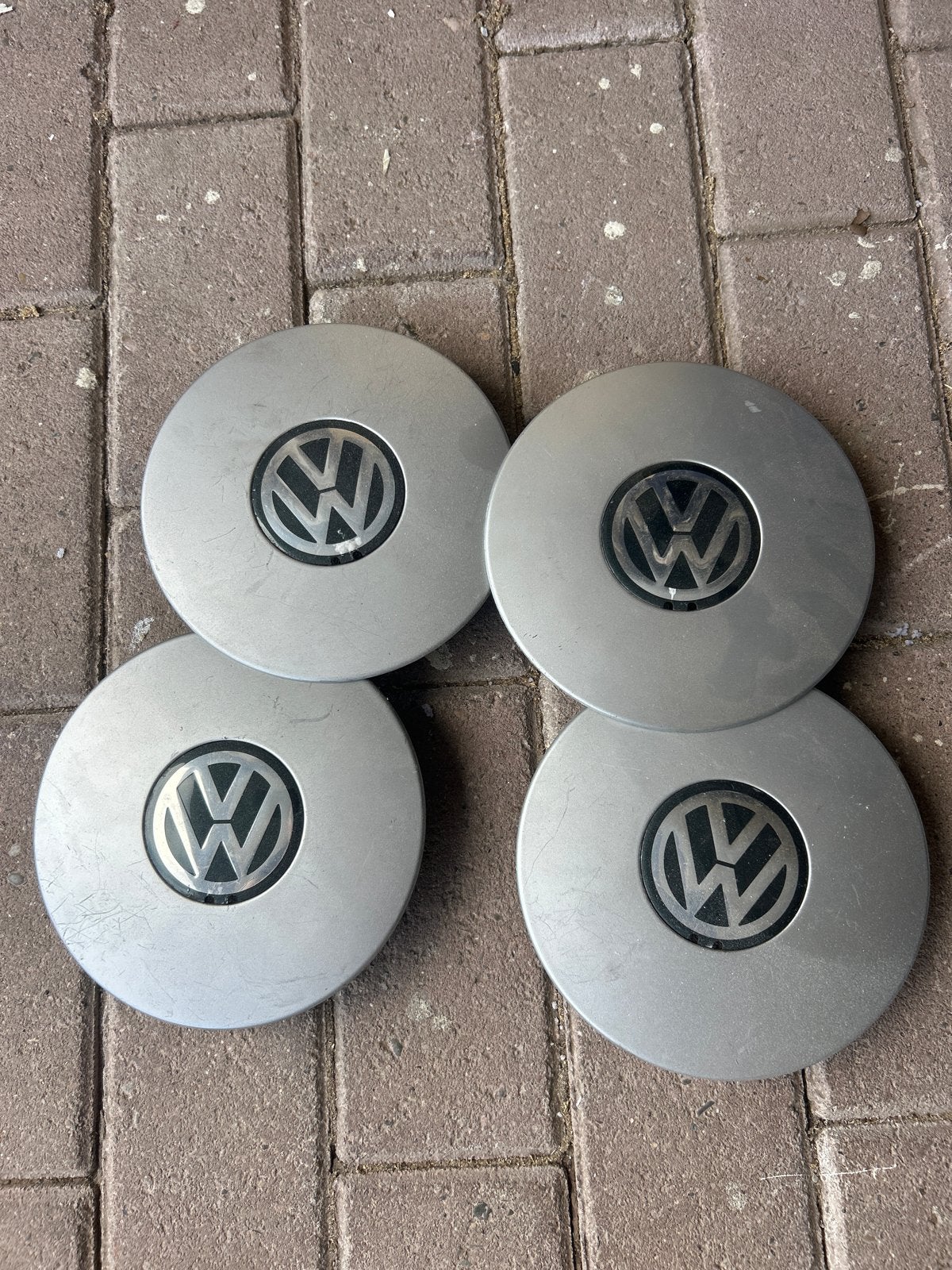 Set van 4 originele VW wieldoppen 6N0 601 149 E, Ophalen of Verzenden, Gebruikt