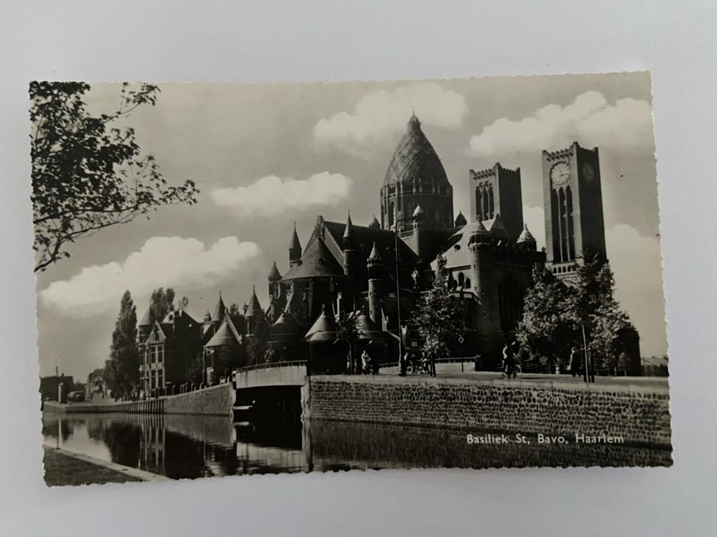 Ansichtkaart Haarlem St. Bavo, Ophalen of Verzenden, Ongelopen, Noord-Holland