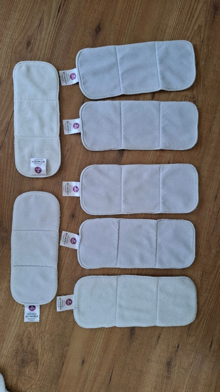Milovia inleggers 2x small, 5x medium, Ophalen of Verzenden, Gebruikt