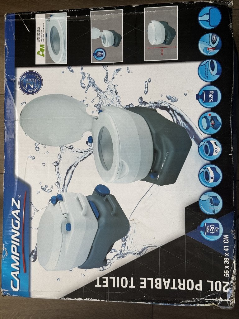 Camping Gaz chemisch mobiel toilet, Ophalen of Verzenden, Zo goed als nieuw