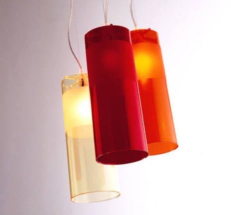 3 x KARTELL hanglampen jaren 90. Ongebruikt., Ophalen, Nieuw, Kunststof, Hanglamp