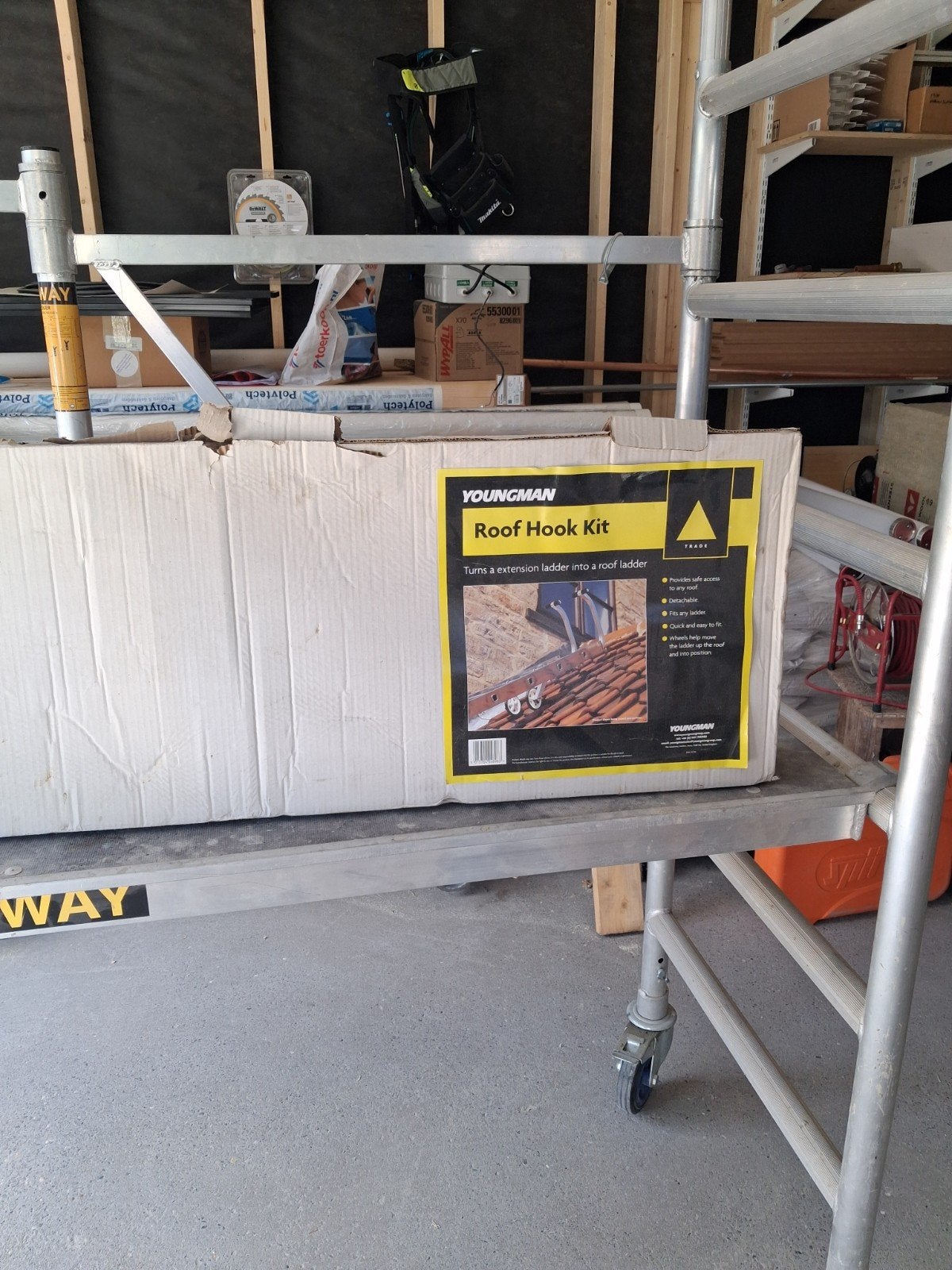Ladder nok haken, Ophalen, Nieuw, Overige typen, Minder dan 2 meter