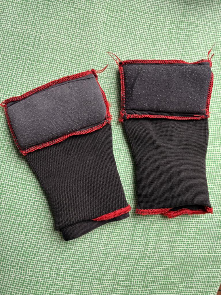 Nikko fast gel wraps black, Ophalen, Gebruikt, Boksbandage