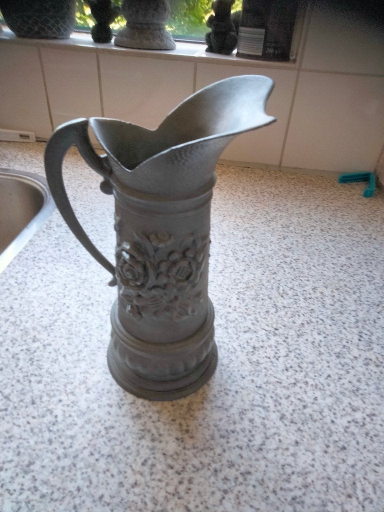 tinnen melkkan, Antiek en Kunst, Antiek | Tin, Ophalen