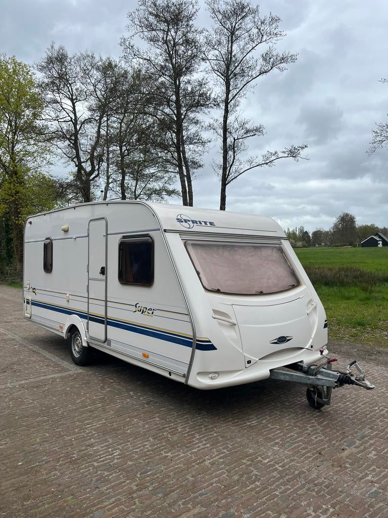 Sprite 490 caravan, Caravans en Kamperen, Caravans, Rondzit, Particulier, Sprite, Tot en met 4