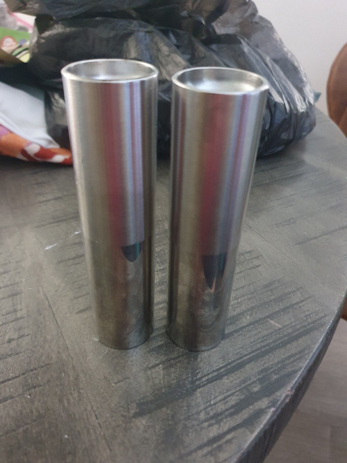 Te koop RVS peper en zoutstel, Ophalen of Verzenden