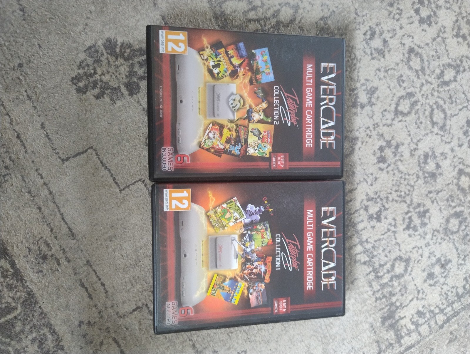 Evercade Multi Game Cartridge Collectie 1 & 2 (12 games), Ophalen of Verzenden, Zo goed als nieuw, Vanaf 12 jaar