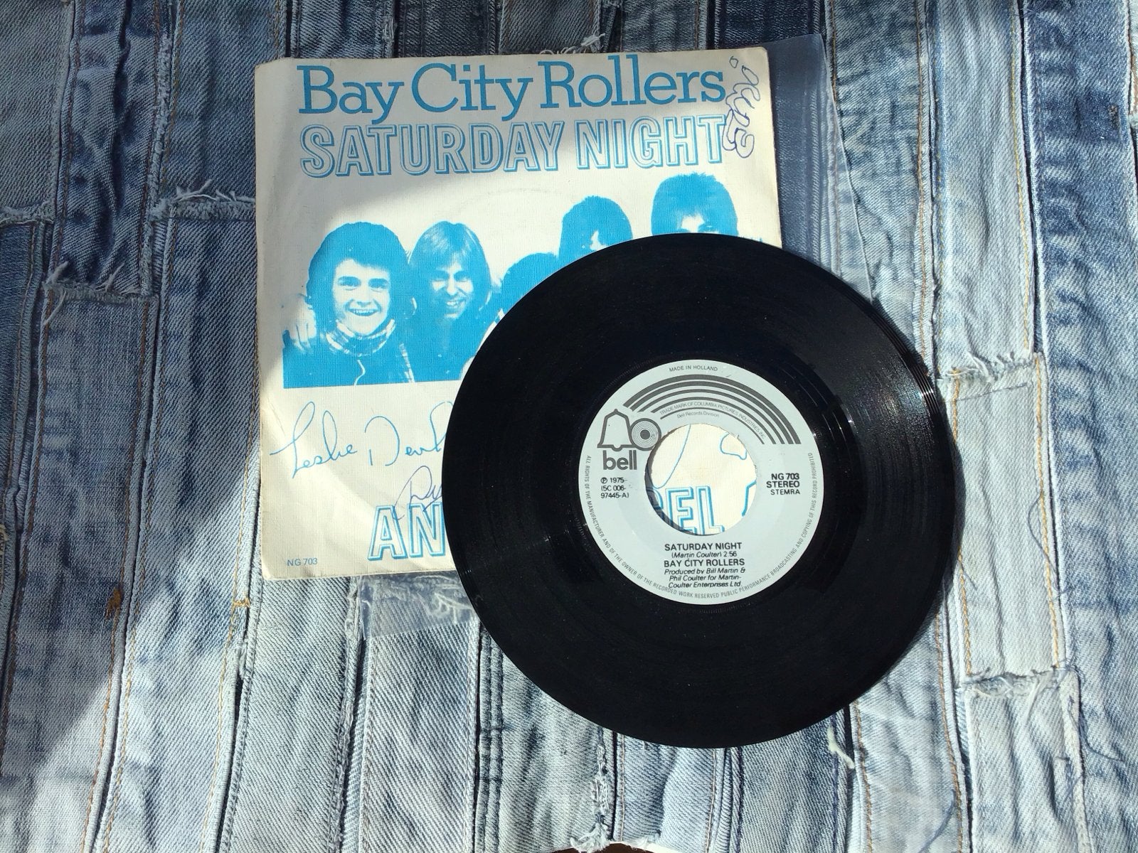 Bay City Rollers - Saturday Night (Single), Cd's en Dvd's, Vinyl Singles, Ophalen of Verzenden, Gebruikt, Pop