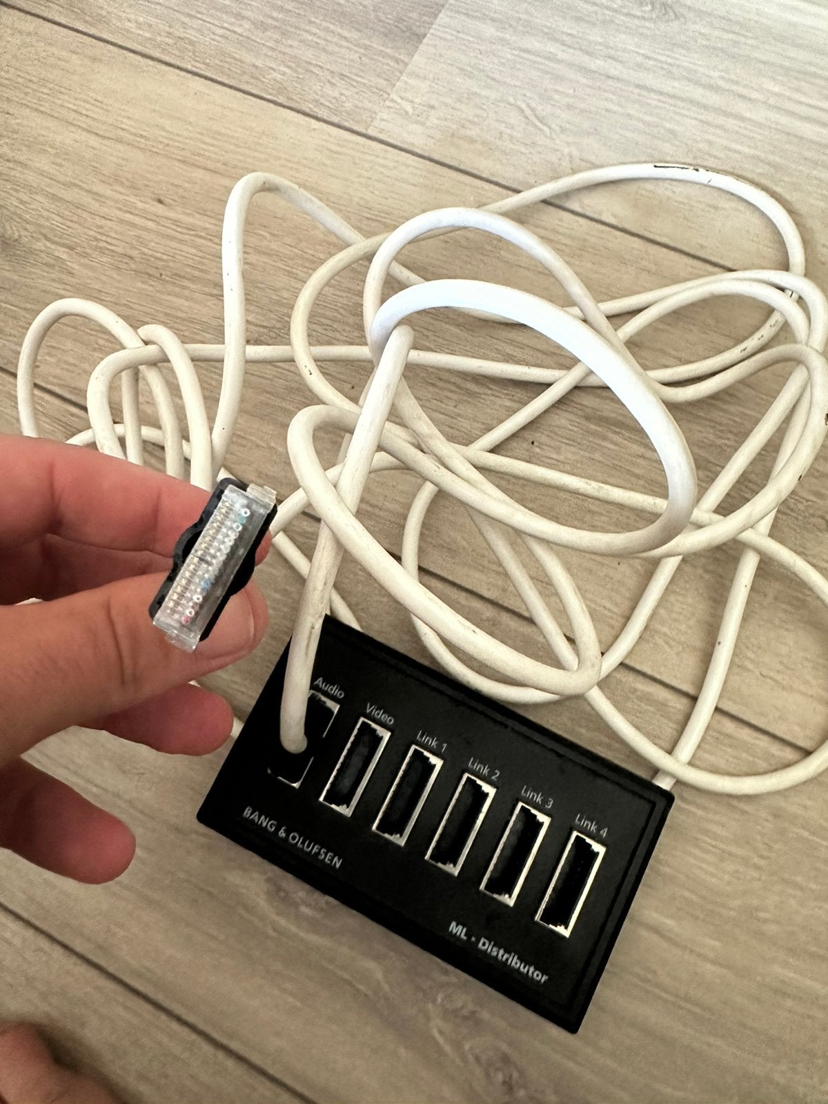 Bang & Olufsen MasterLink-Distributor, Ophalen of Verzenden, Gebruikt, Minder dan 2 meter, Interlink-kabel