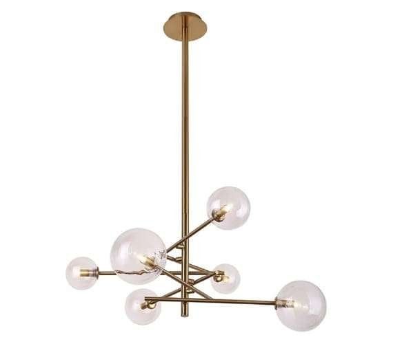 Grote design hanglamp (model Grape van Loftlamp), Ophalen, Gebruikt, Glas, Design