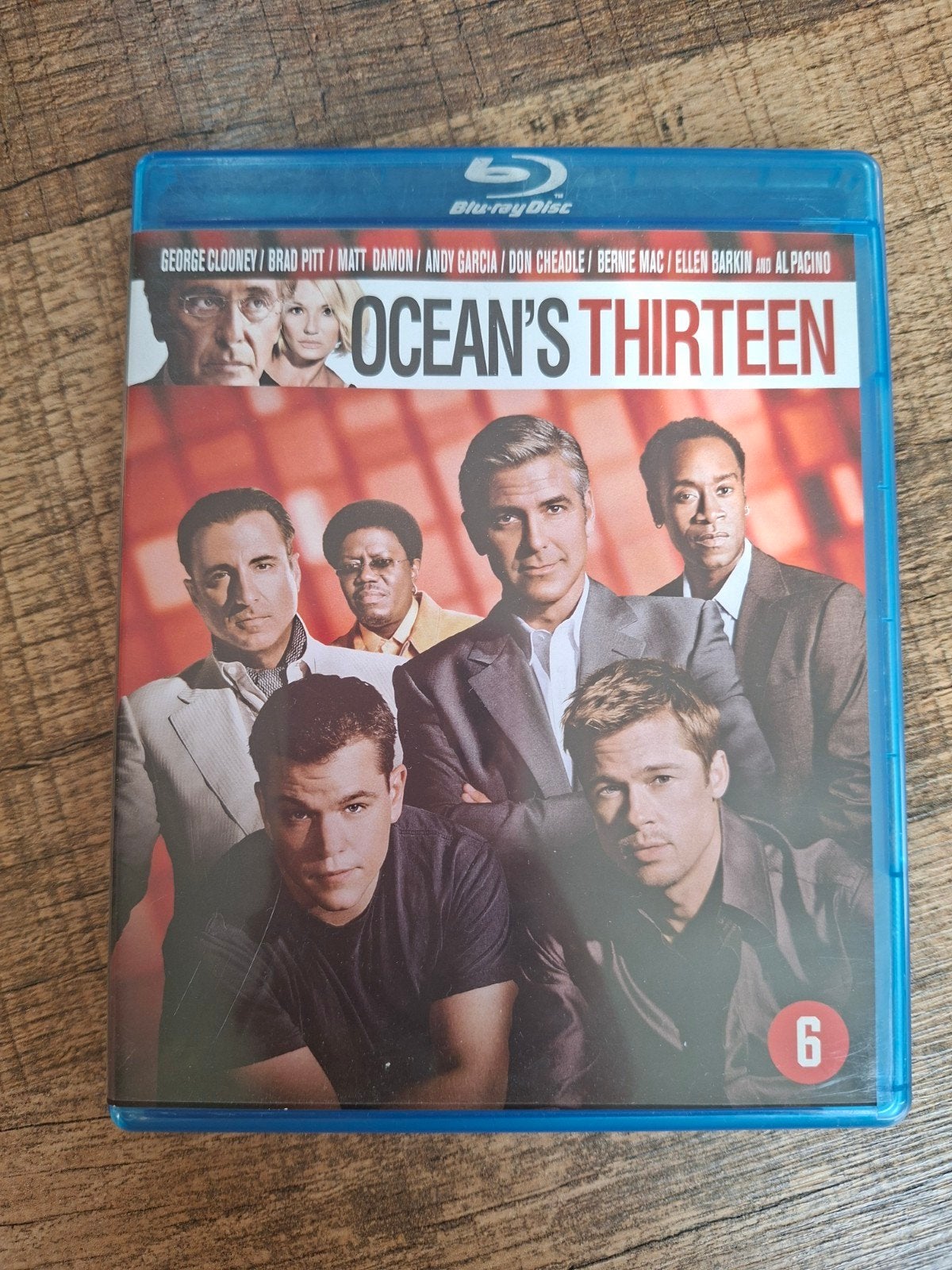 Ocean's Thirteen Blu-ray - Actiethriller met topcast, Turks, Turks, Ophalen of Verzenden, Zo goed als nieuw