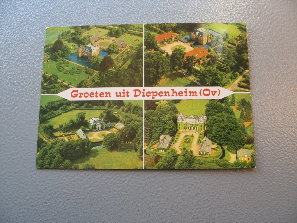 Groeten uit Diepenheim. (OV), Ophalen of Verzenden, Voor 1920, Gelopen, Noord-Brabant