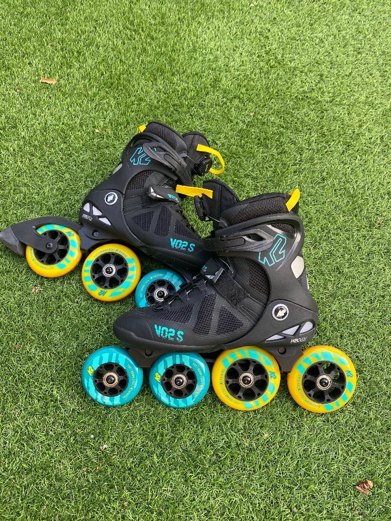 K2 Skeeler model VO2 S maat 42 complete set, Ophalen, K2, Nieuw, Inline skates 4 wielen