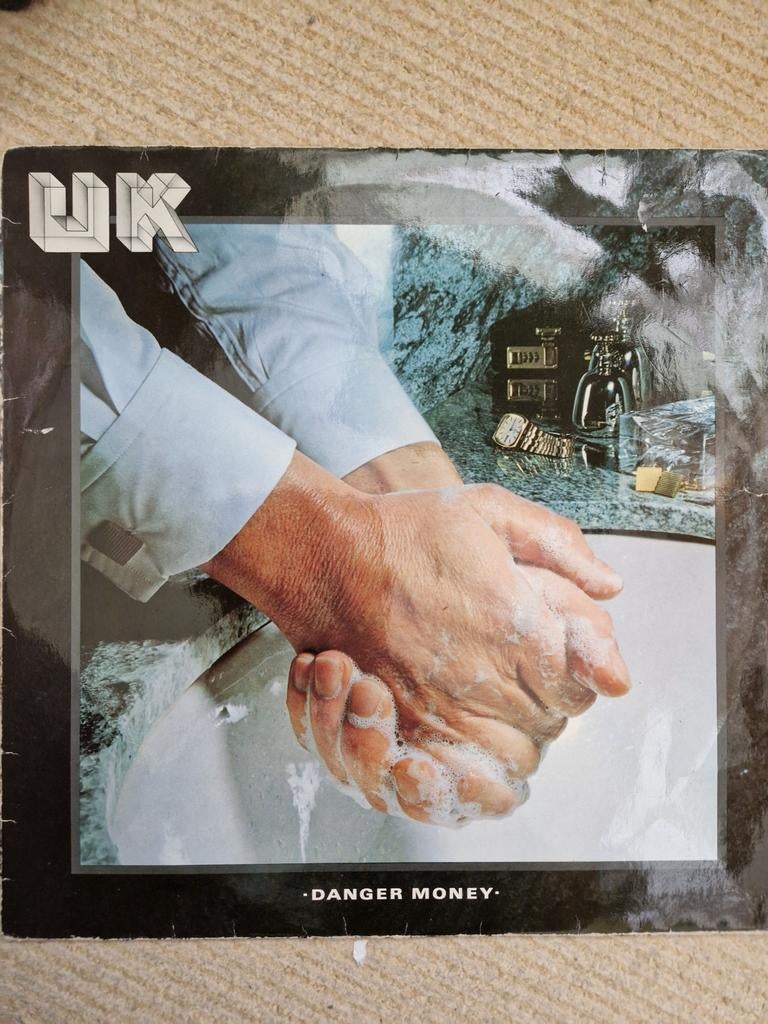 U.K. Danger Money lp, Cd's en Dvd's, Verzenden, Zo goed als nieuw, 12 inch, Poprock