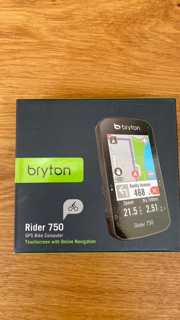 Bryton 750, Fietsen en Brommers, Fietsaccessoires | Fietscomputers, Ophalen of Verzenden, Gebruikt