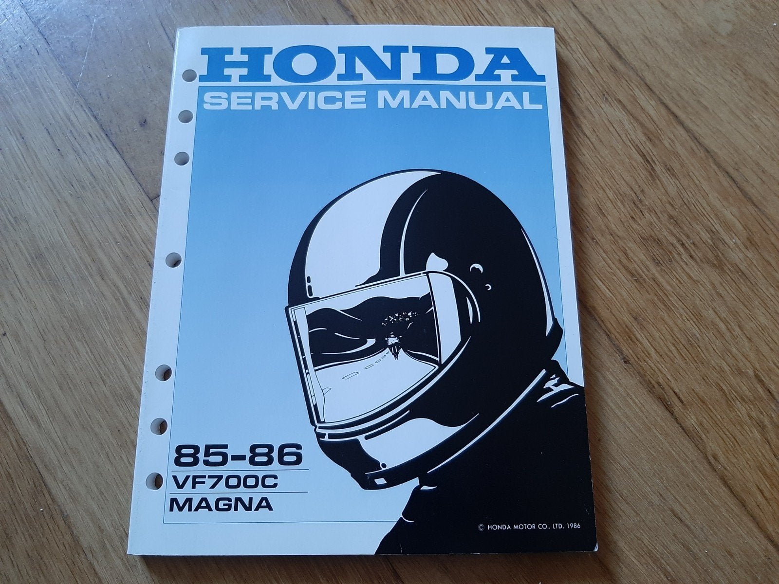Honda Service Manual 85-86 VF700C Magna, Ophalen of Verzenden, Honda