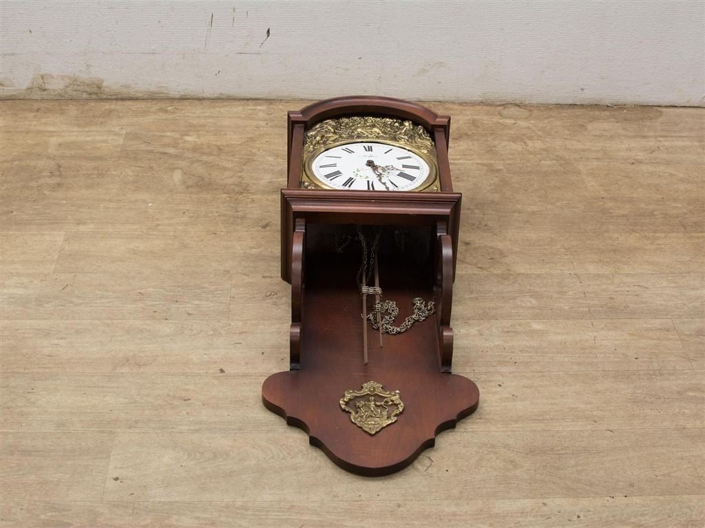 wandklok 26422, Huis en Inrichting, Woonaccessoires | Klokken, Ophalen of Verzenden, Gebruikt, Wandklok