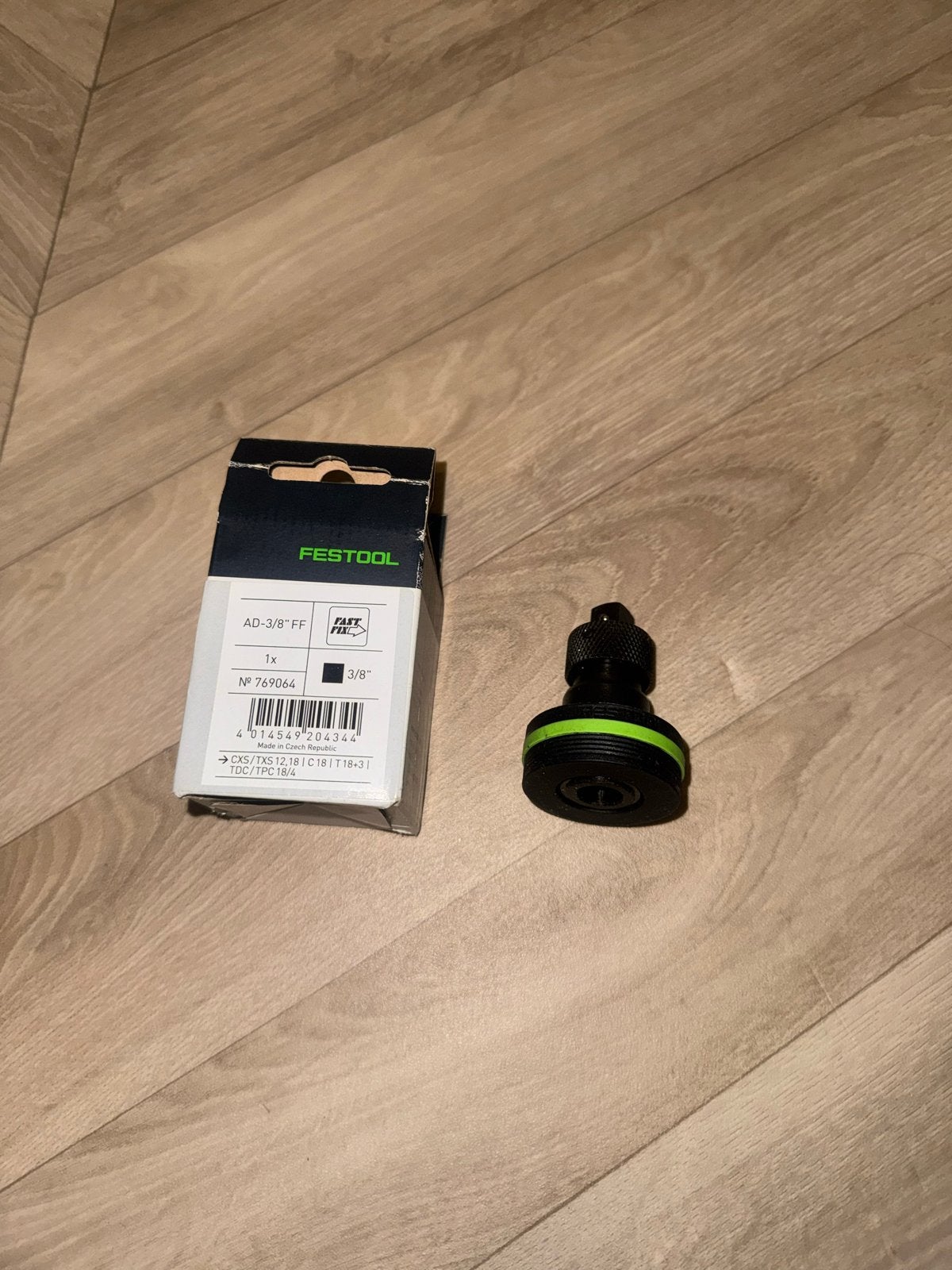 Festool AD-3/8" FF Boorkopadapter Nieuw in doos, Ophalen, Nieuw, Accuboormachine, Festool
