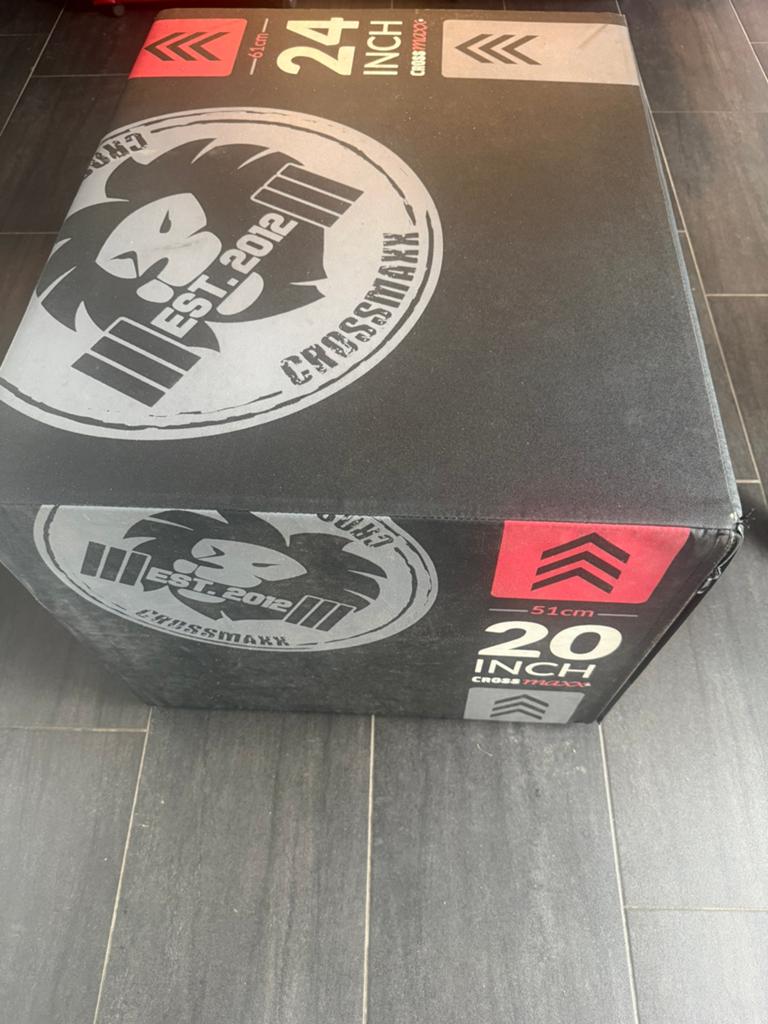 Crossmaxx Plyo Box 3-in-1 (20, 24, 30inch), zeer goede staat, Ophalen, Zo goed als nieuw, Benen, Overige typen