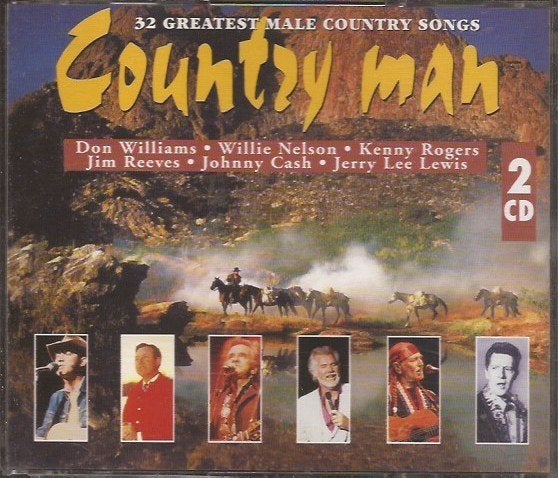 Dubbel CD Country man, Ophalen of Verzenden, Zo goed als nieuw, Boxset, Country