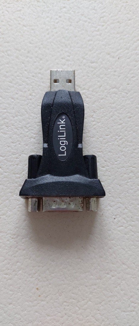 LogiLink USB 2.0 (Type-A) naar serieel (RS232-9pin) adapter, Ophalen of Verzenden, Zo goed als nieuw, Kabel of Apparatuur