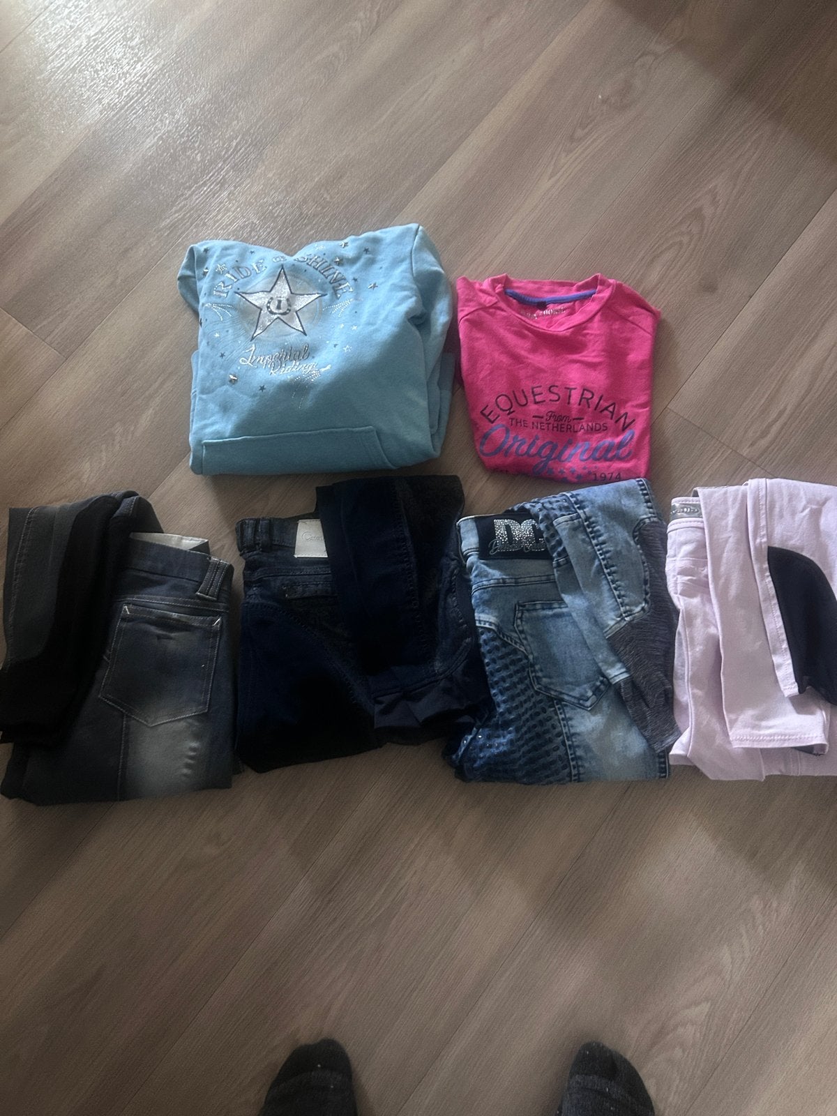 Paardrijkleding maat 176, Dieren en Toebehoren, Paardrijkleding, Ophalen of Verzenden, Zo goed als nieuw, Dressuur, Onderkleding