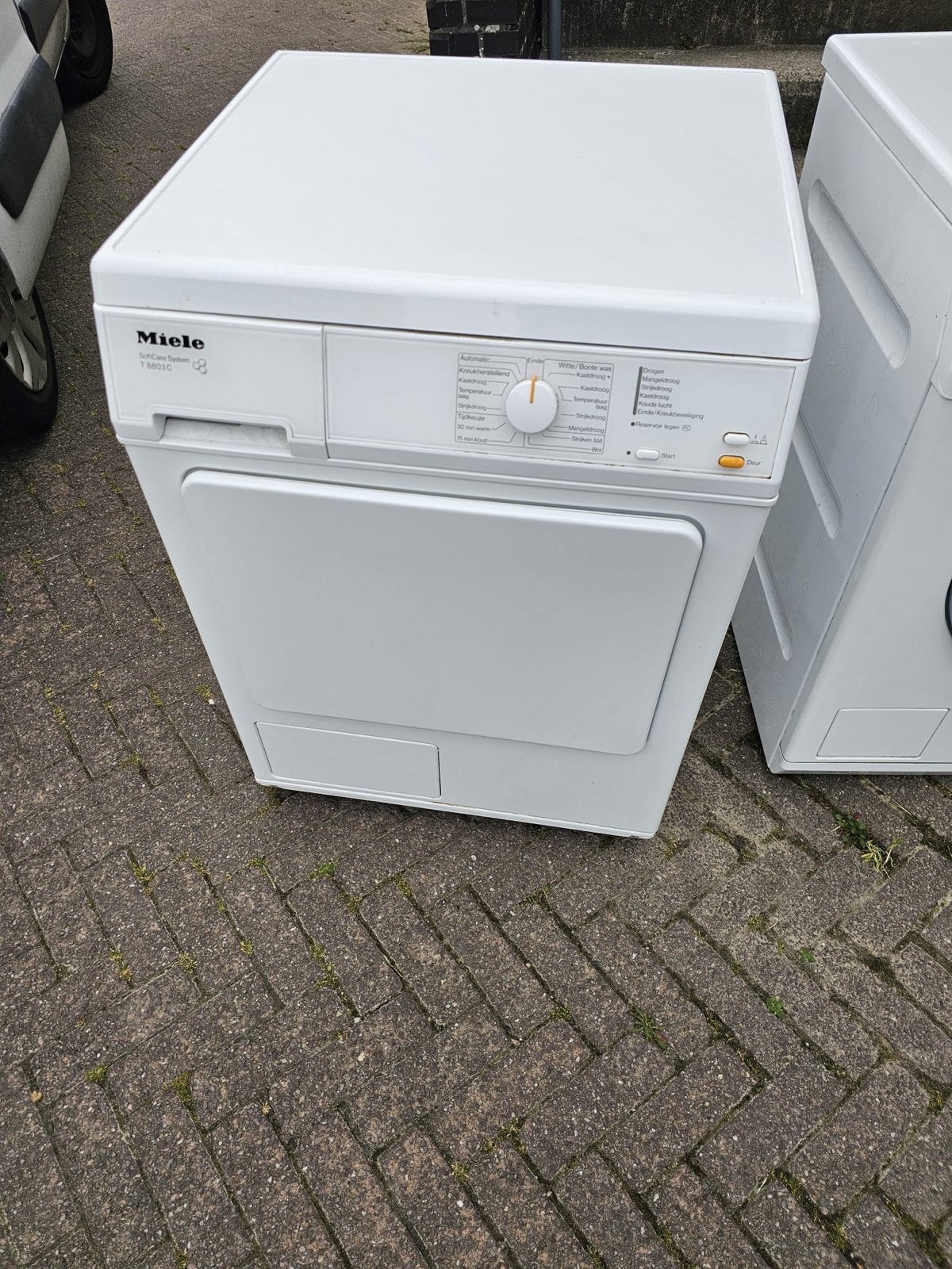 Miele wasdroger, Witgoed en Apparatuur, Wasdrogers, Ophalen of Verzenden, Zo goed als nieuw
